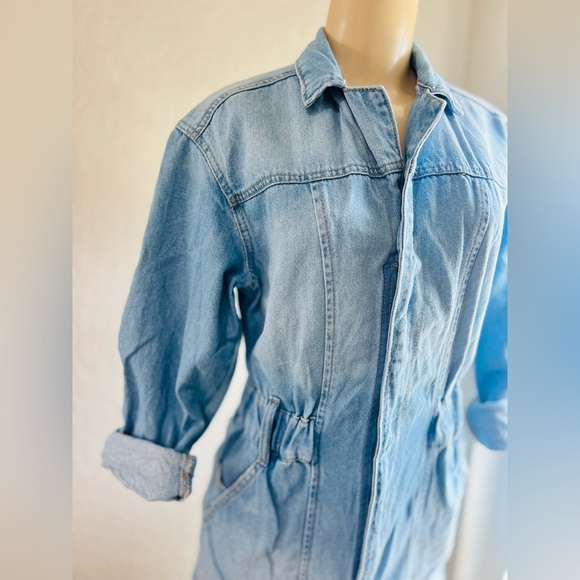 Universal Thread Light Wash 6 Woman's long sleeve dress - Picture 15 of 15